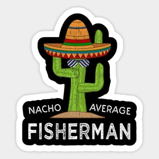 Fun Fishing Lovers Humor Gifts  Funny Meme Saying Fisherman Sticker